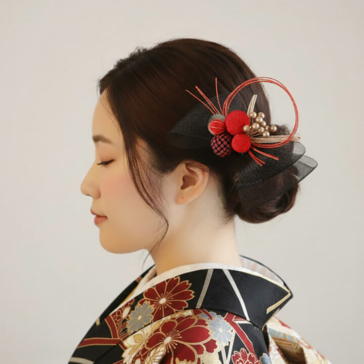 新作髪飾りをご紹介いたします。